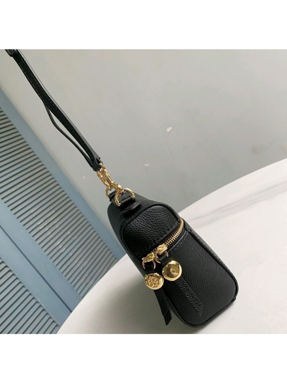 Tory Burch Romy Slim Mini Bag Black OS - Picture 10 of 13